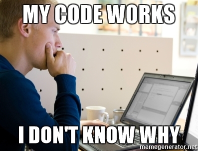 My code works, but I don't know why
