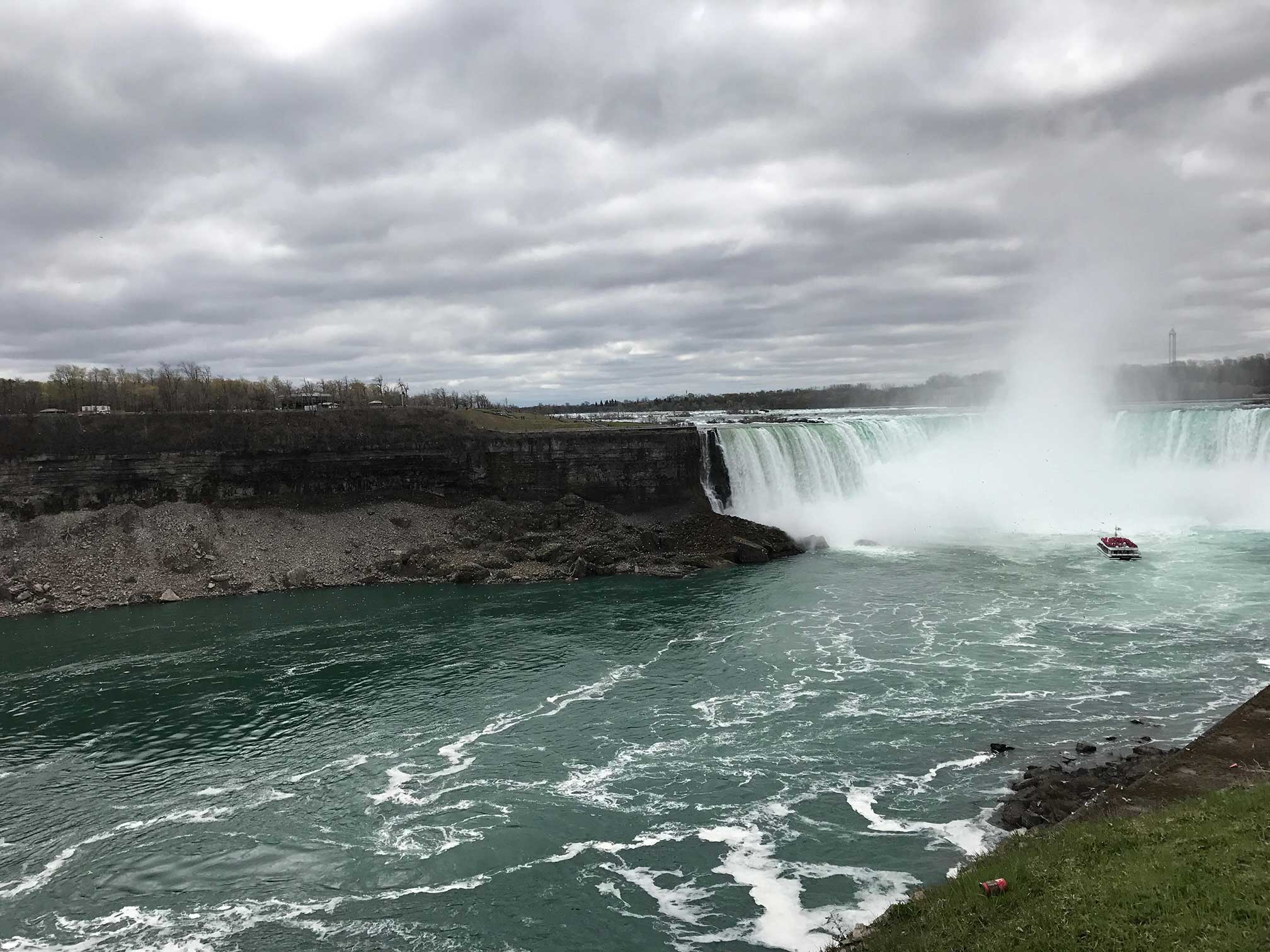 A view of Niagara Falls, ON, Canada